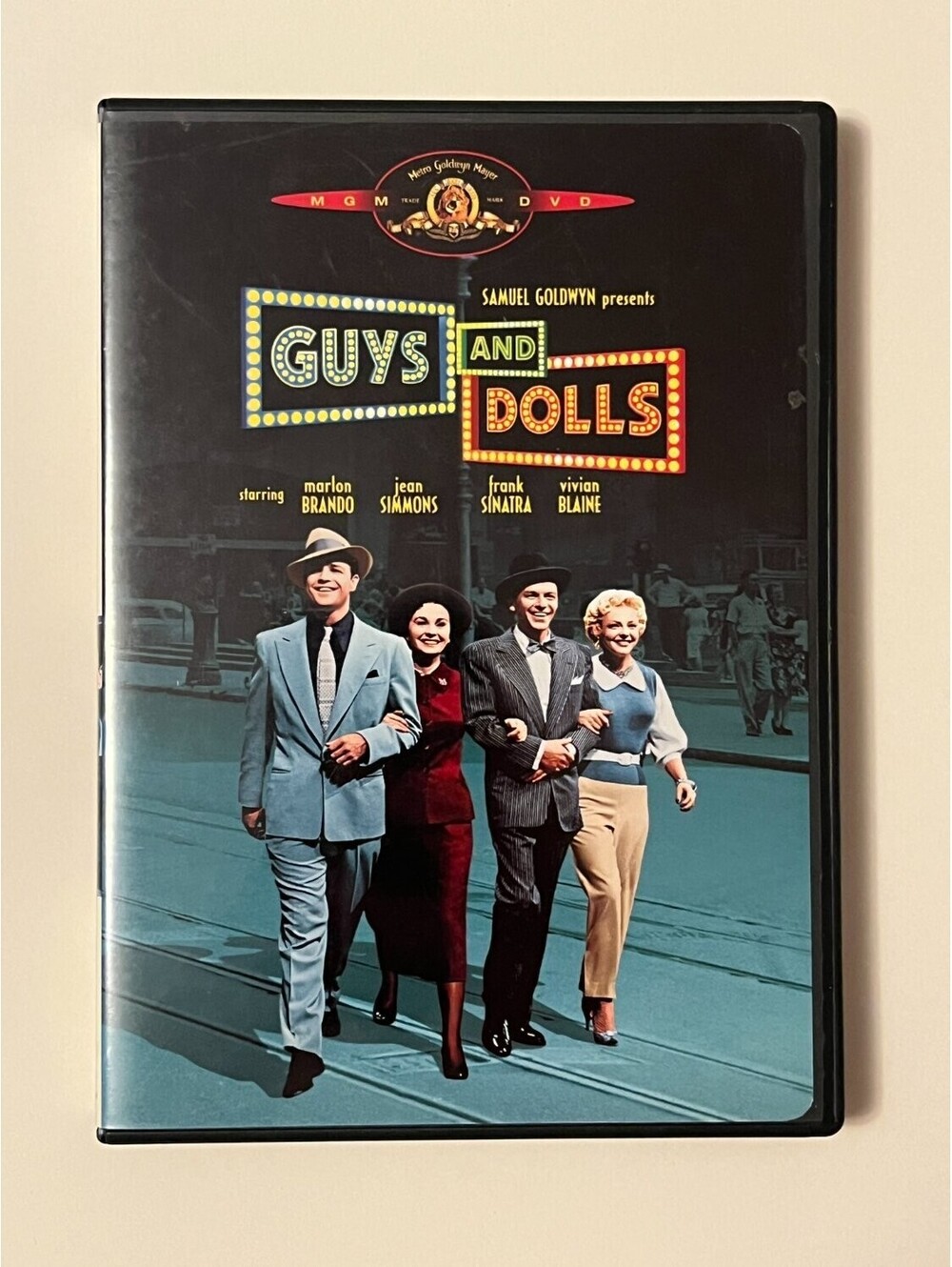 Guys and Dolls DVD Widescreen 1955 Marlon Brando Frank Sinatra Musical Used
